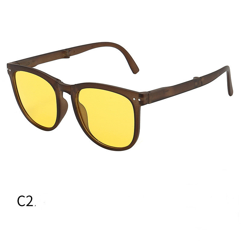 Trendy faltbare Sonnenbrille für Frauen TR polarisierte faltbare Sonnenbrille