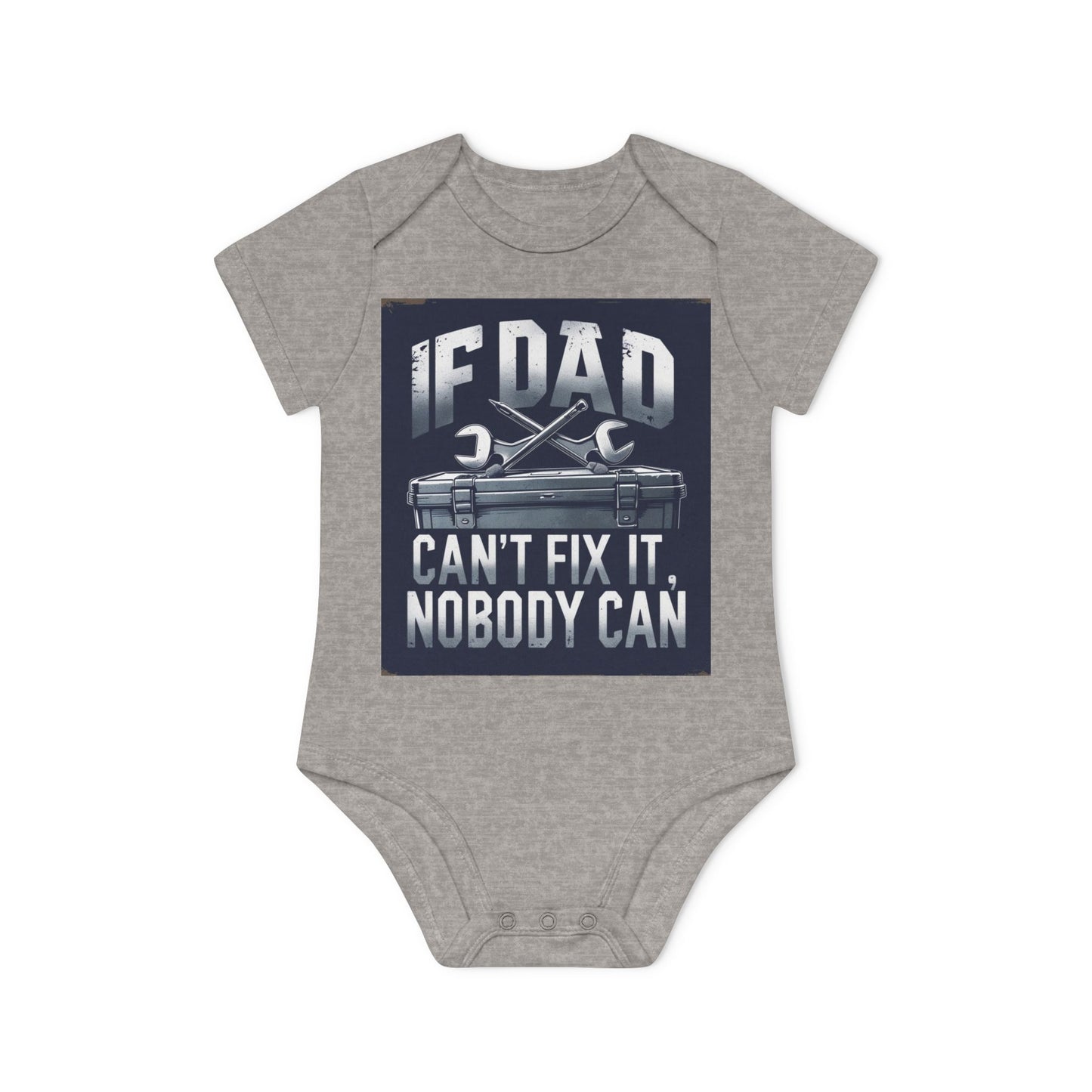 Baby Bodysuit - Special Father's Day Gift Organic Short Sleeve
