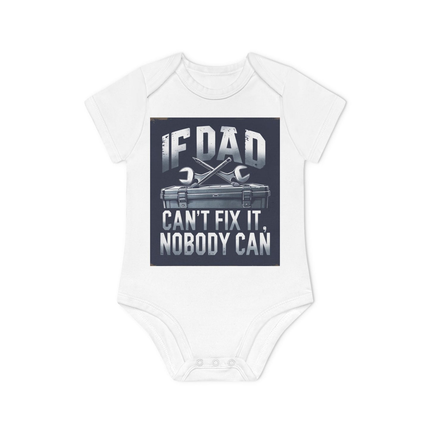 Baby Bodysuit - Special Father's Day Gift Organic Short Sleeve