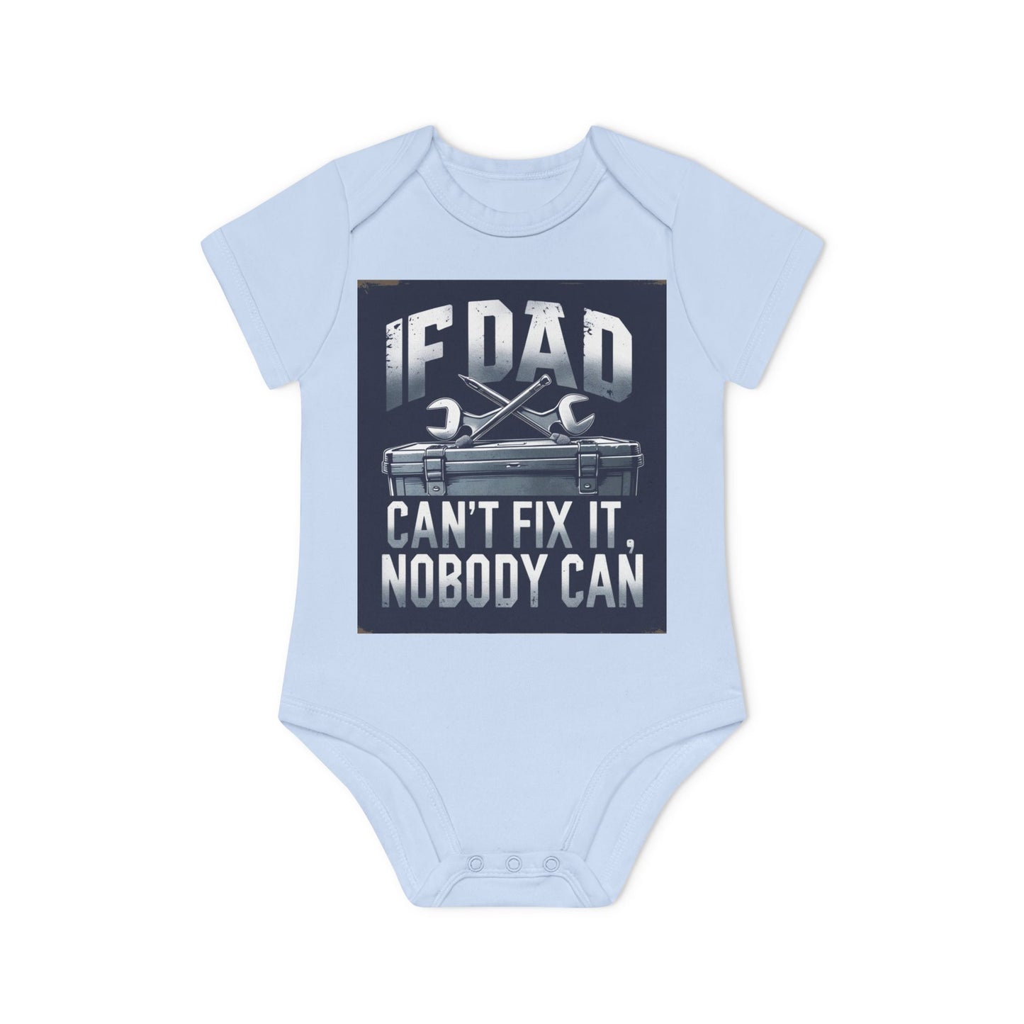 Baby Bodysuit - Special Father's Day Gift Organic Short Sleeve