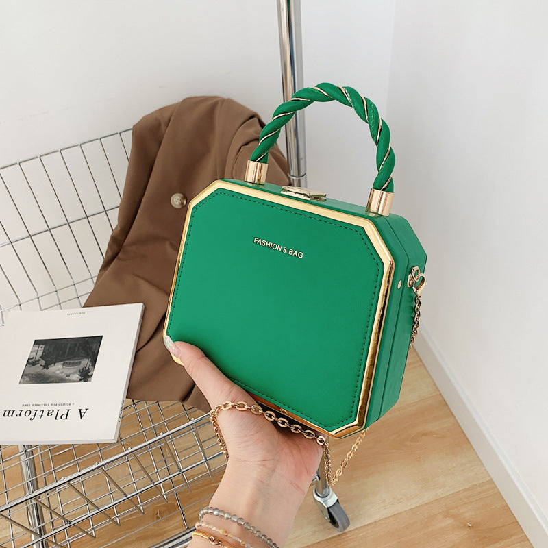 Mini Women's Bag Shoulder Bag Cosmetic Bag Trendy Backpack Lady's Bag Hard Shell Stereotyped Bag