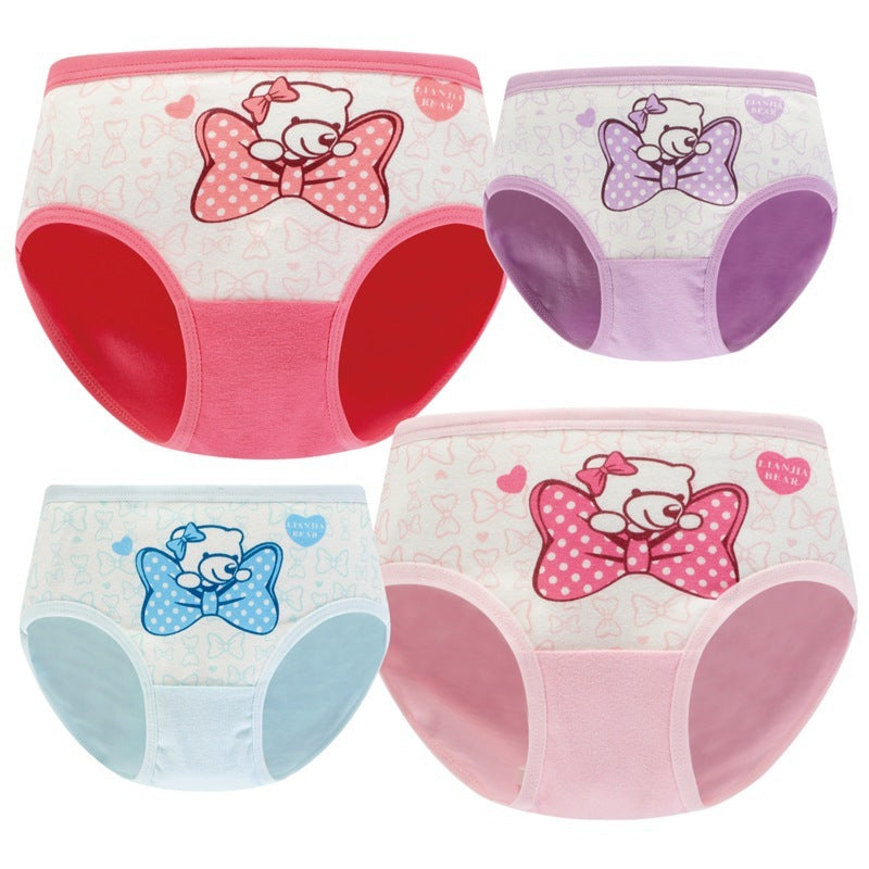 Mädchen Unterwäsche Baumwolle Kinderunterwäsche Baby Slips Kinder Student Shorts