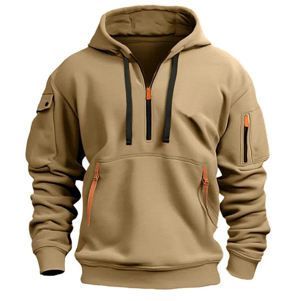 Kapuzenpullover aus Baumwolle mit überschnittenen Schultern für Herren und Damen in Übergröße, lockerer Pullover, modisches Sweatshirt