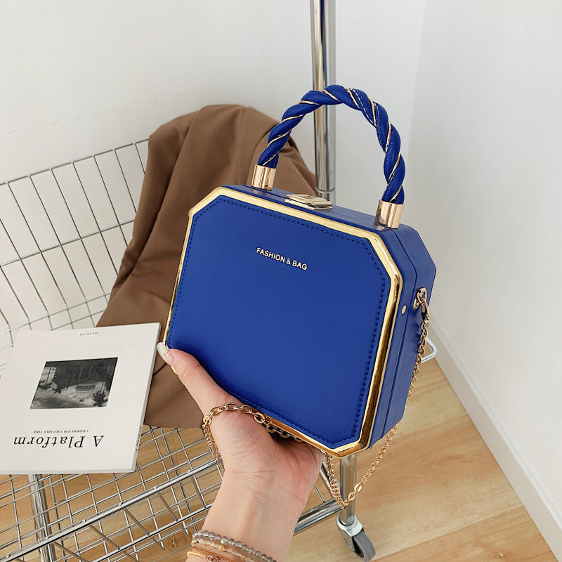 Mini Women's Bag Shoulder Bag Cosmetic Bag Trendy Backpack Lady's Bag Hard Shell Stereotyped Bag