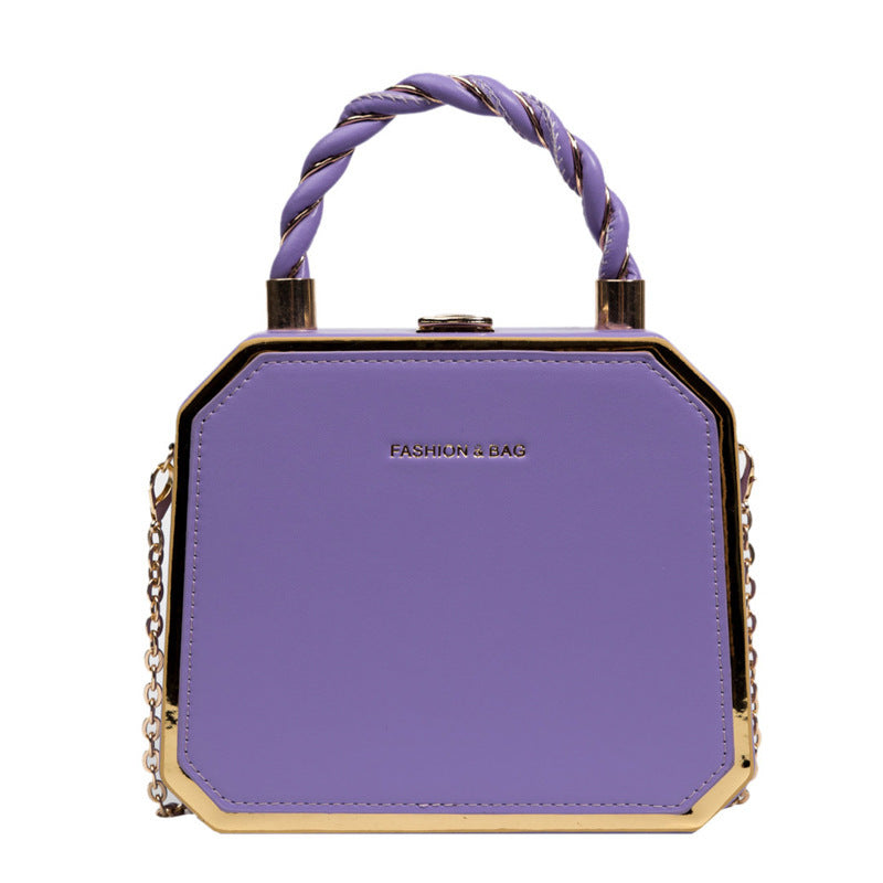 Mini Women's Bag Shoulder Bag Cosmetic Bag Trendy Backpack Lady's Bag Hard Shell Stereotyped Bag