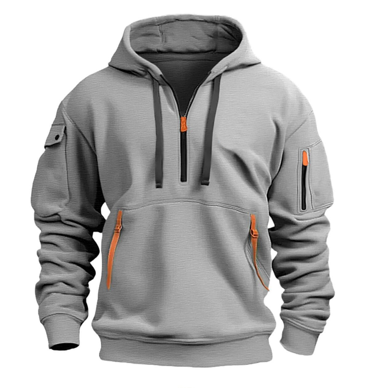 Kapuzenpullover aus Baumwolle mit überschnittenen Schultern für Herren und Damen in Übergröße, lockerer Pullover, modisches Sweatshirt