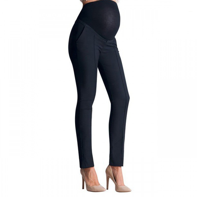 Maternity Pregnancy Skinny Trousers Work Out Pants Elastic