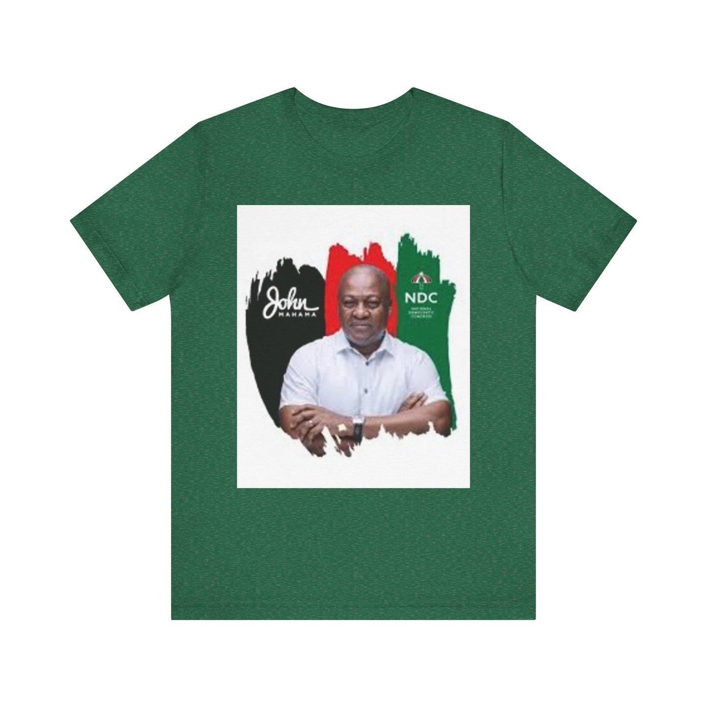 T-Shirt - JOHN DRAMANI MAHAMA NDC 24 economy Unisex Jersey Short Sleeve Tee