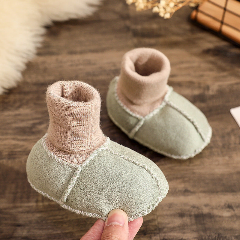 Baby Shoes Toddler Shoes Baby Shoes Sheepskin Leather Shoes