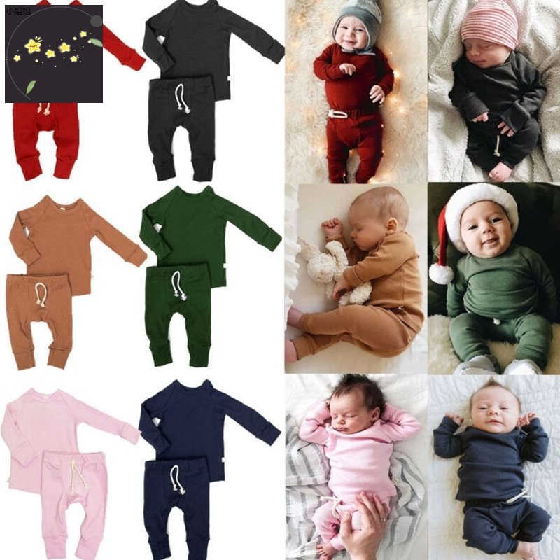 6 To 24 Month's Old Baby Rompers Clothes Cotton Track suits Set .