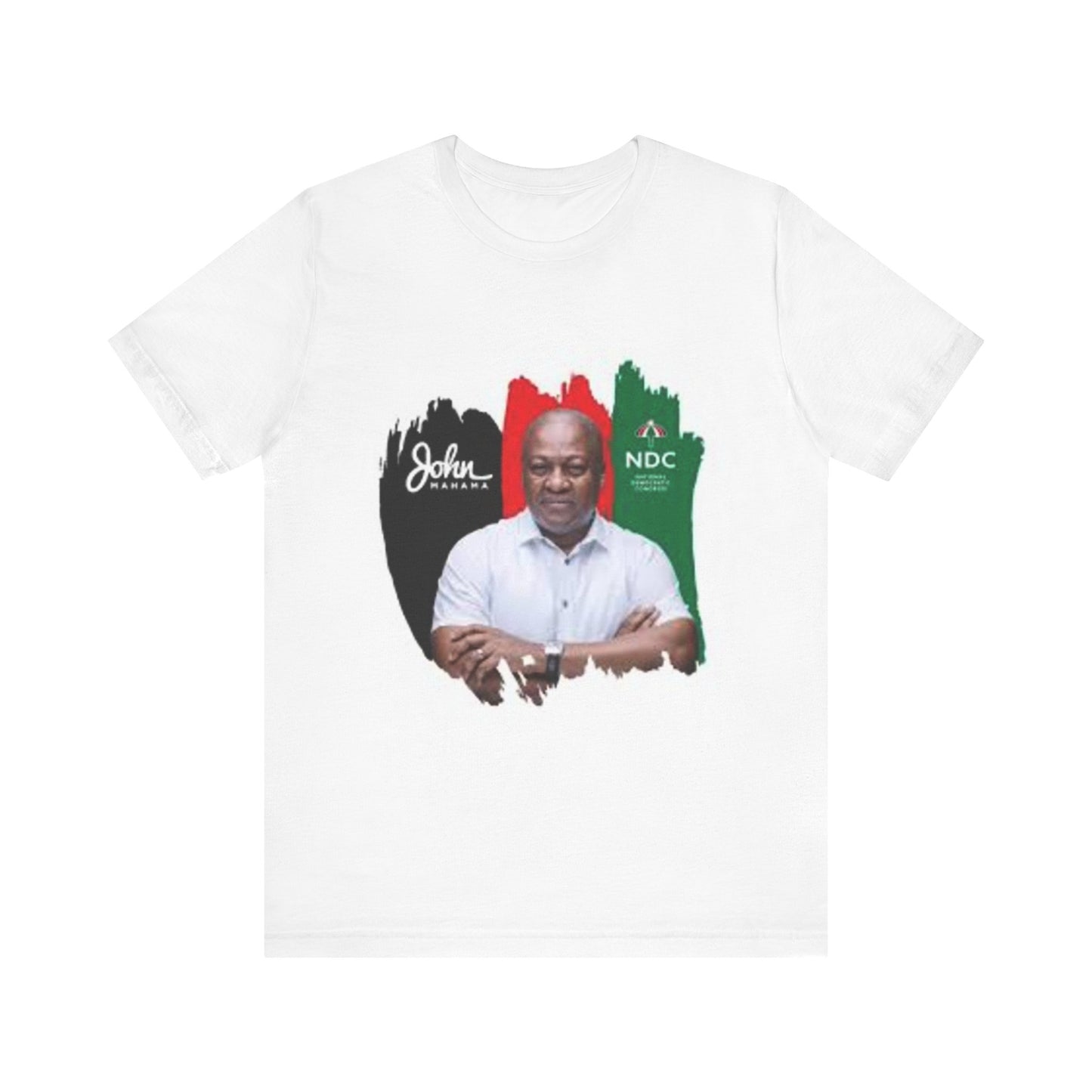 T-Shirt - JOHN DRAMANI MAHAMA NDC 24 economy Unisex Jersey Short Sleeve Tee