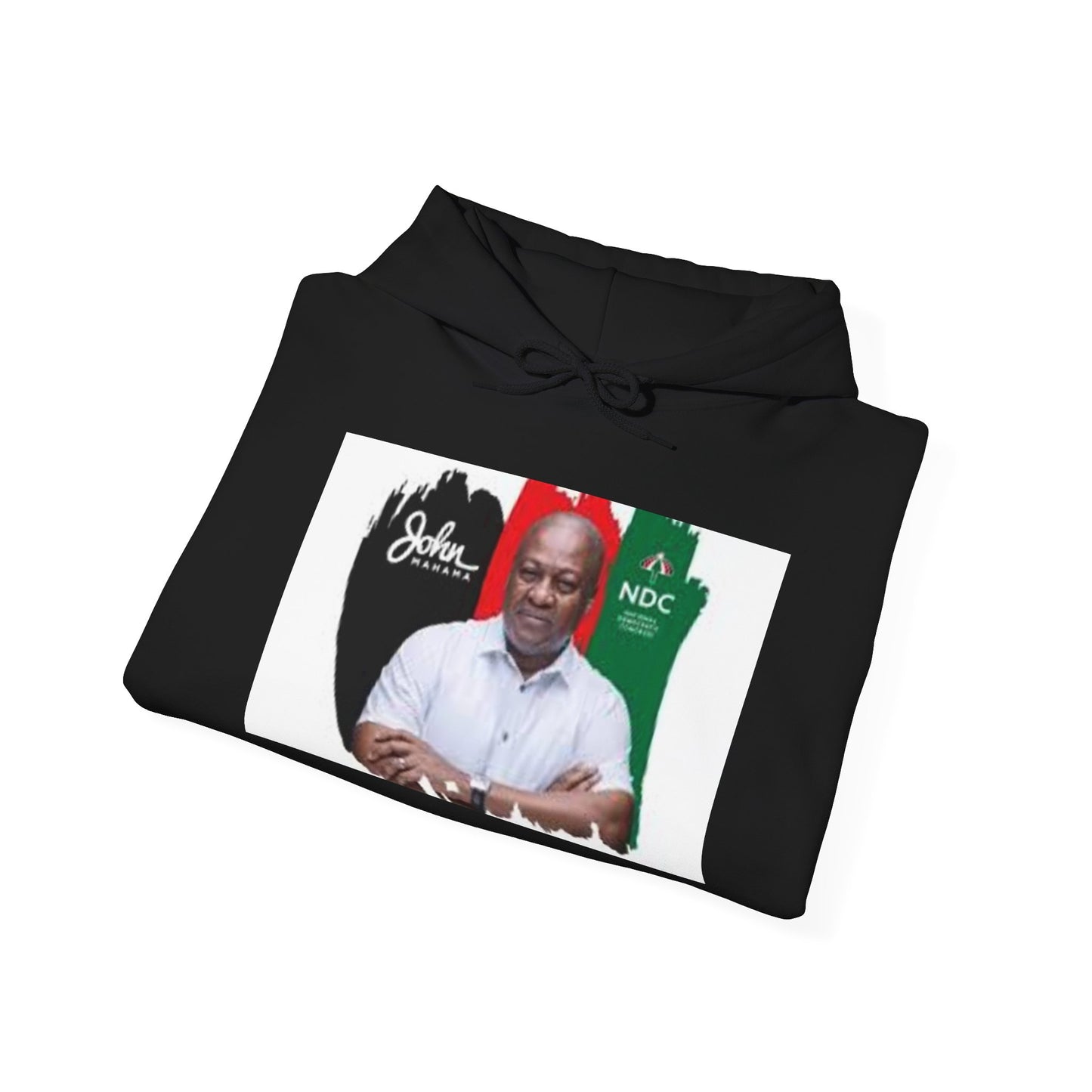 Hooded Sweatshirt - John Dramani Mahama NDC 24 Economy Political Supporters Apparel