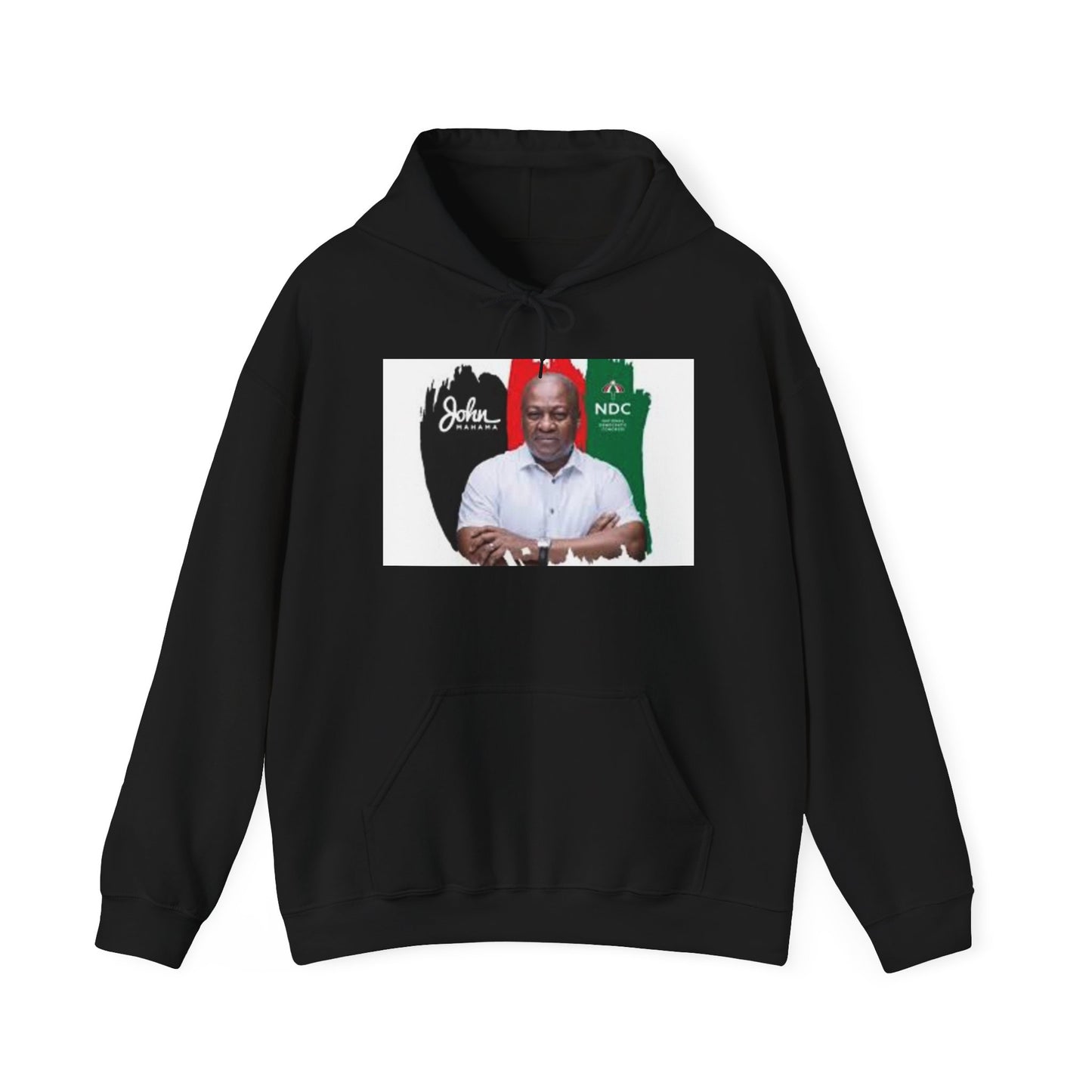 Hooded Sweatshirt - John Dramani Mahama NDC 24 Economy Political Supporters Apparel