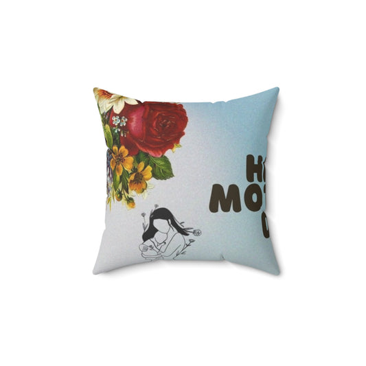 Square Pillow - Happy Mother's Day Design