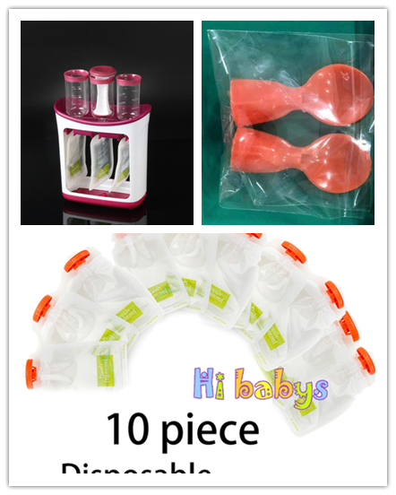 Baby Food Maker Squeeze Food Station Organic Food For Newborn Fruit Container Storage