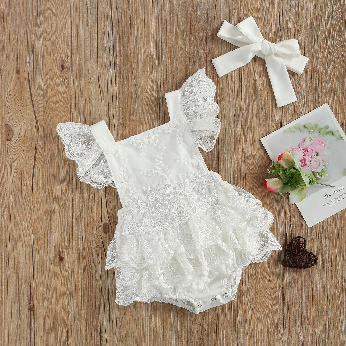 Bodysuit  Baby Clothes Kids Dress Wear Clothing For 3 To 24 Month's Old Baby.