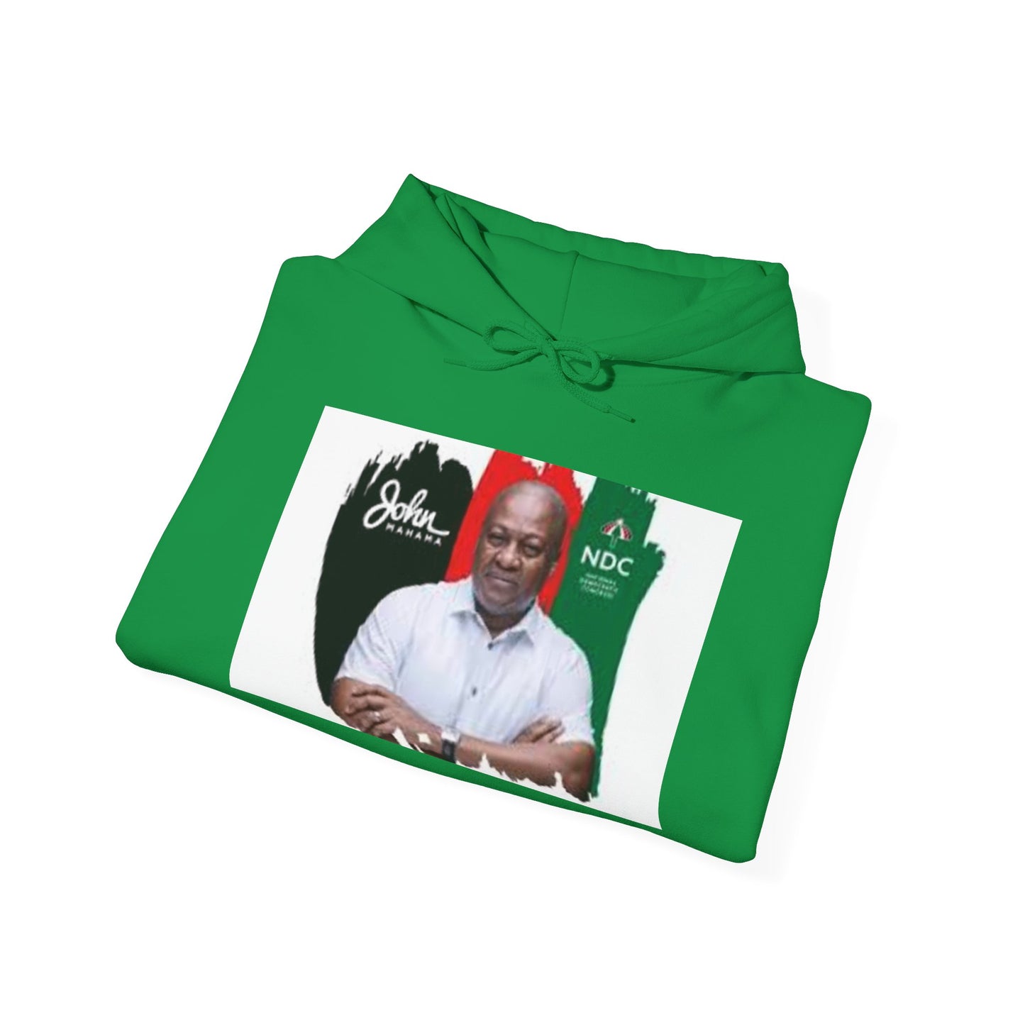 Hooded Sweatshirt - John Dramani Mahama NDC 24 Economy Political Supporters Apparel